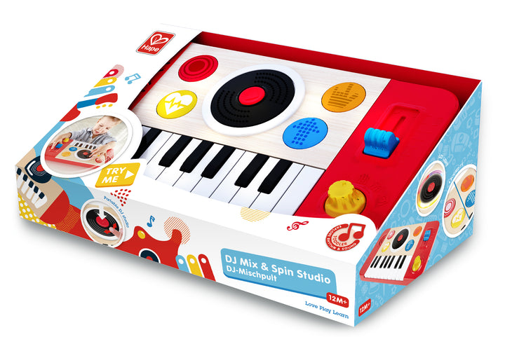 Hape DJ Mix & Spin Studio Musical Toy