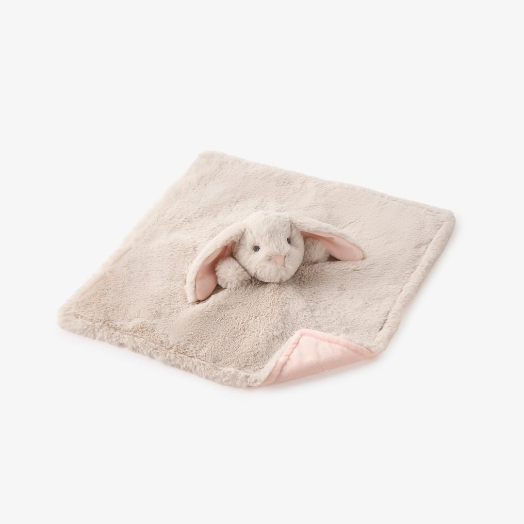 Plush Bunny Baby Security Blanket