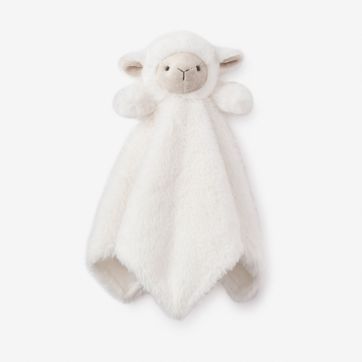 Plush Lamb Baby Security Blanket