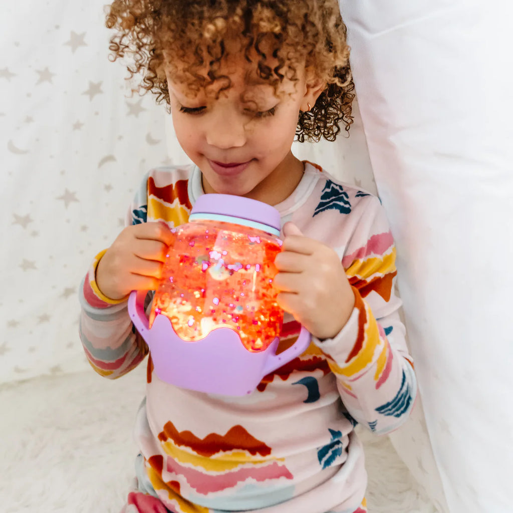 Glo Pals Sensory Play JarPurple Nantucket Kids