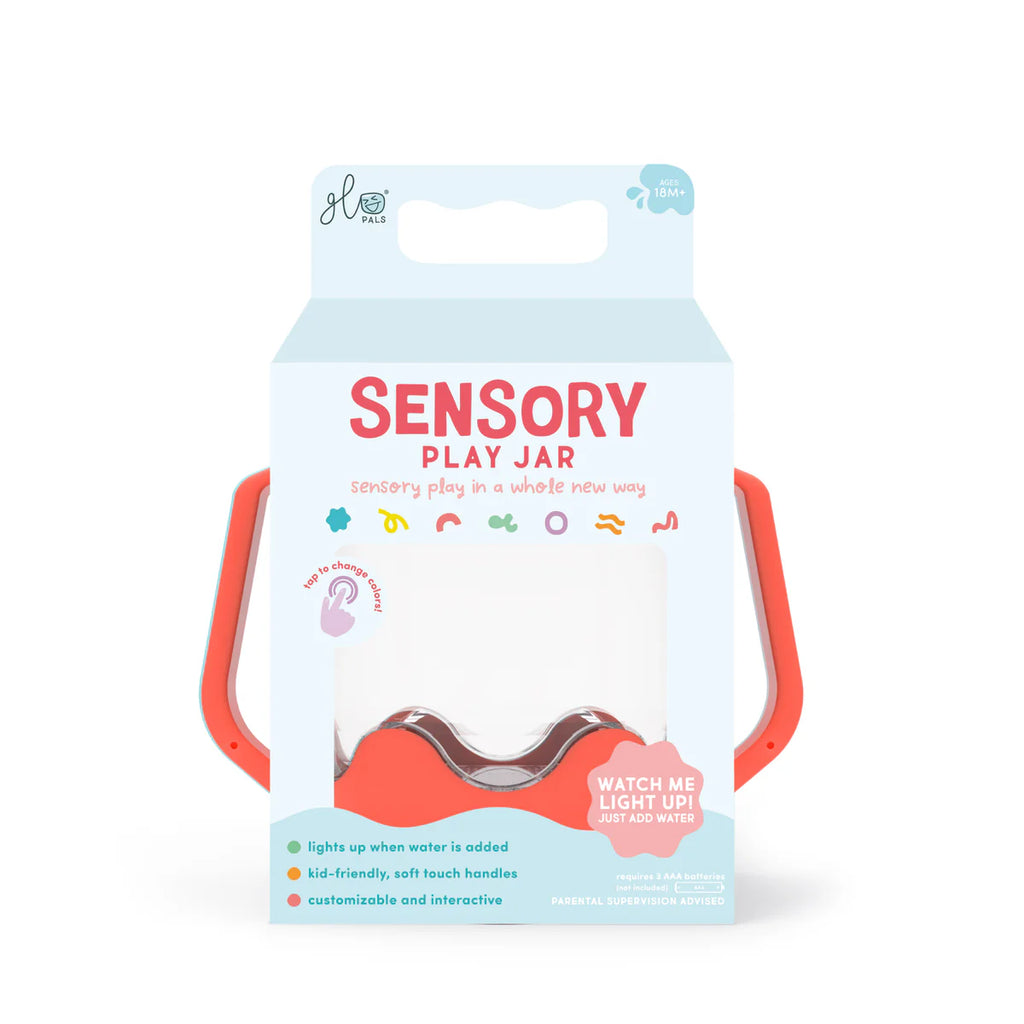 Glo Pals Sensory Play JarCoral Nantucket Kids