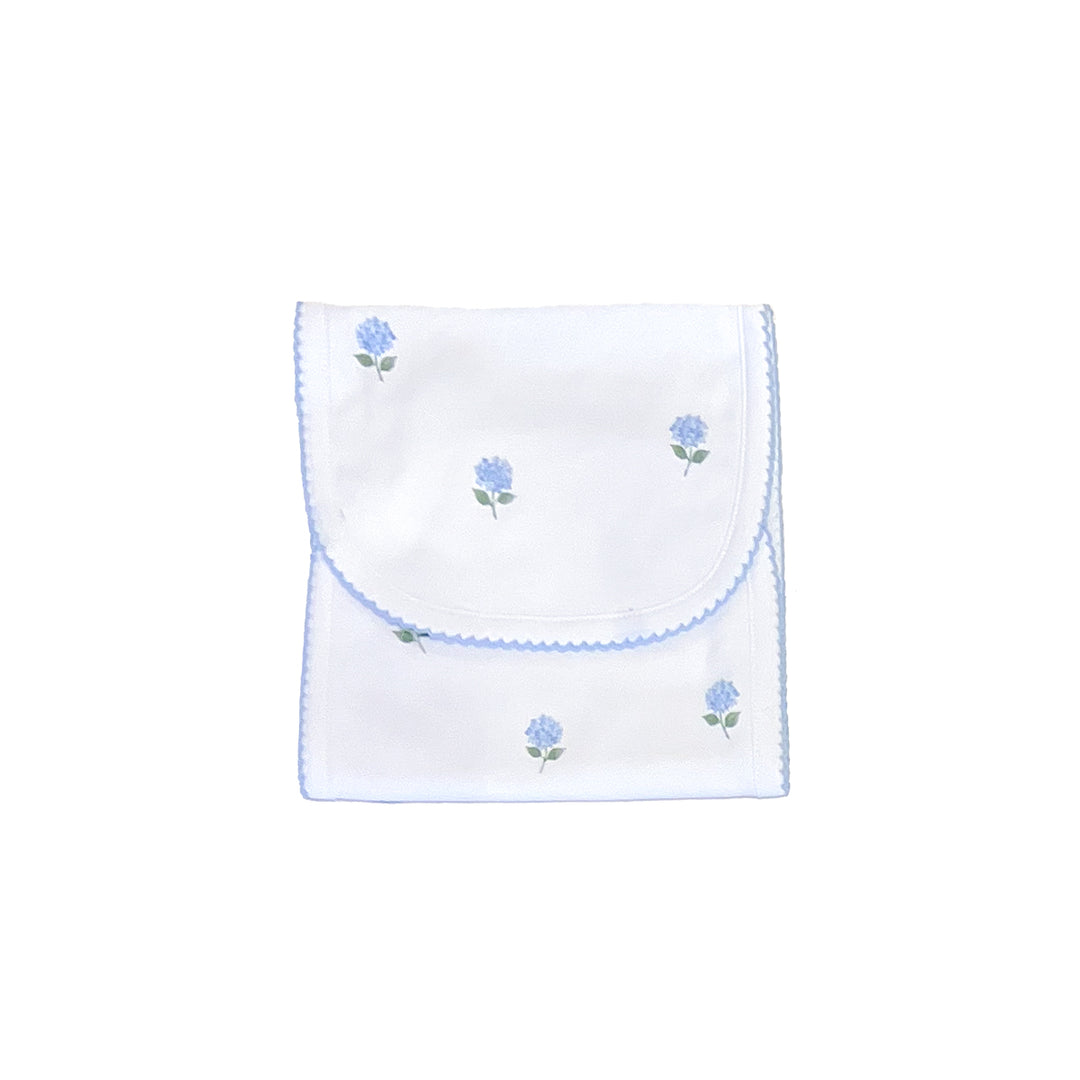 Hydrangeas in Bloom Burp Cloth