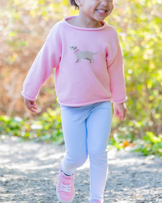 Pima Leggings-Chatham Bars Blue