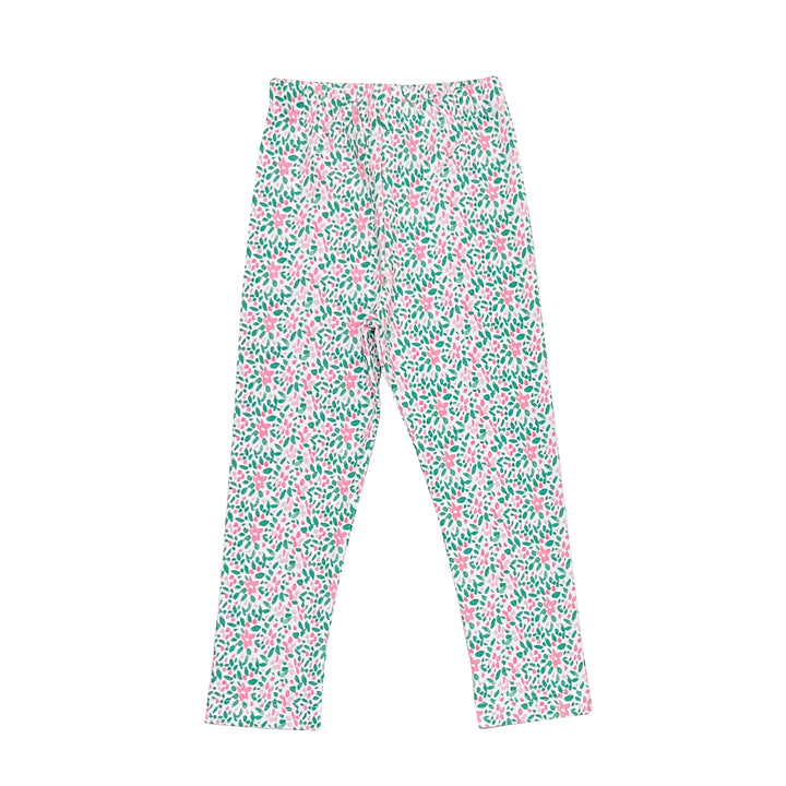 Pima Leggings-Winter Floral