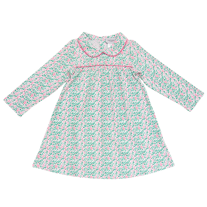 Winter Floral Pima Play Dress