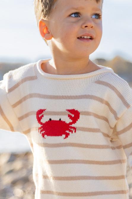 Crab Roll Neck Sweater (Unisex)