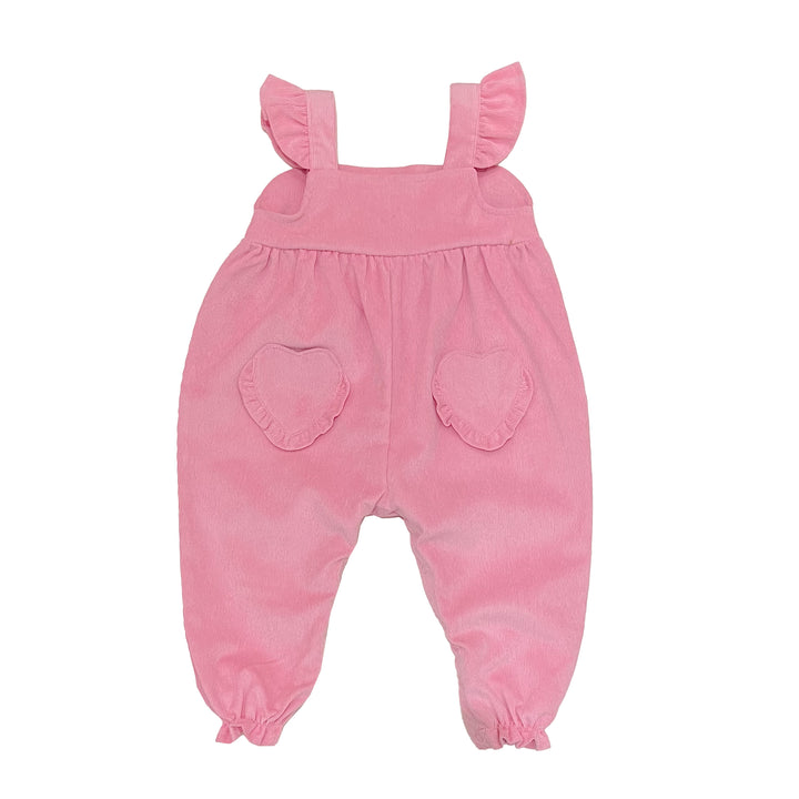 I Heart You Corduroy Romper