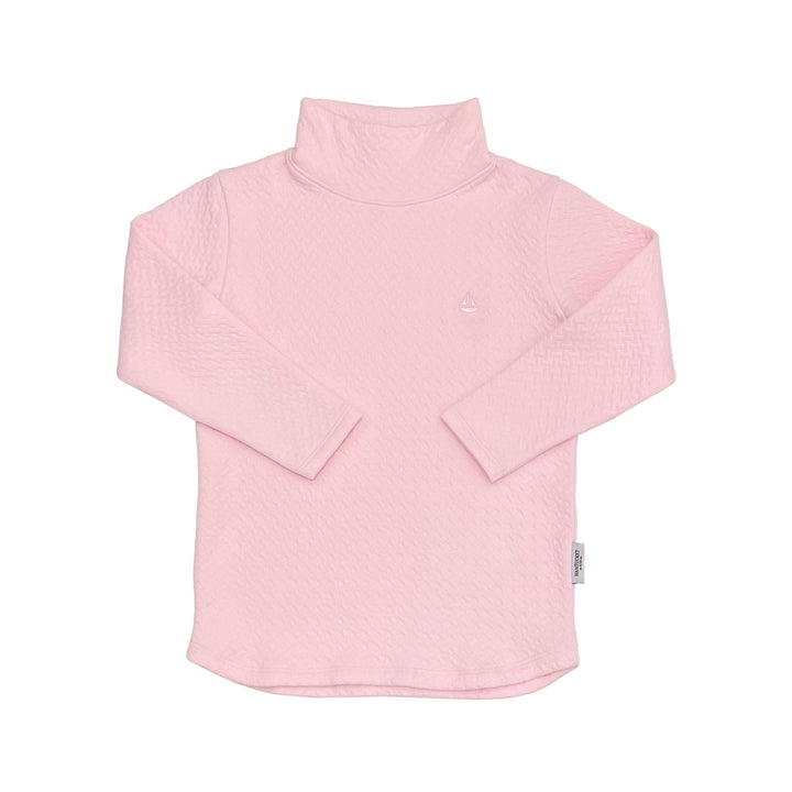 Quilted Mock Neck Tunic