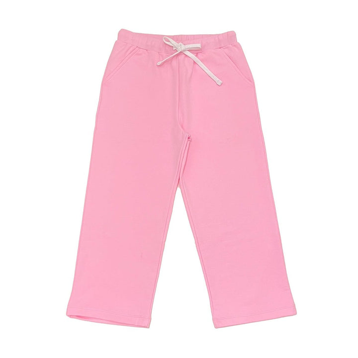 French Terry Lounge Pants-Peony