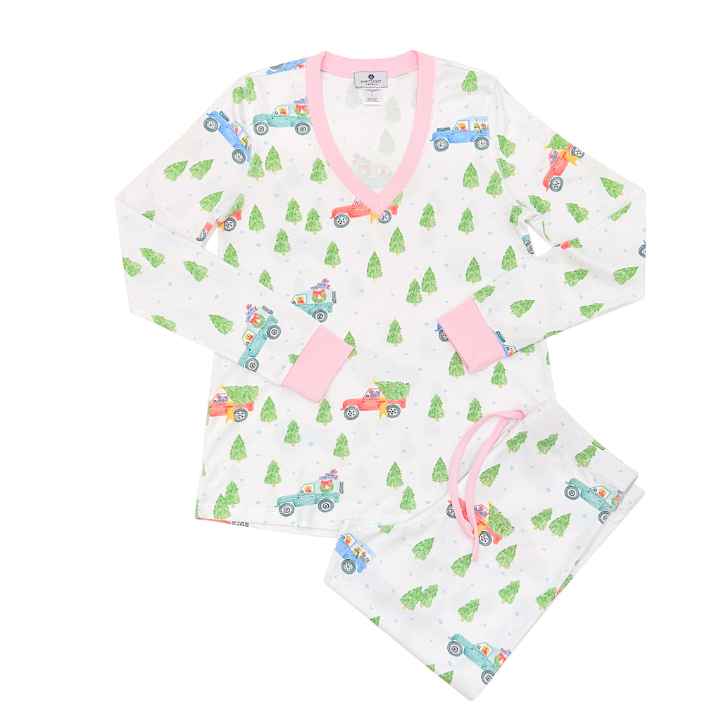 Women's Jingle Paws Pajama Set