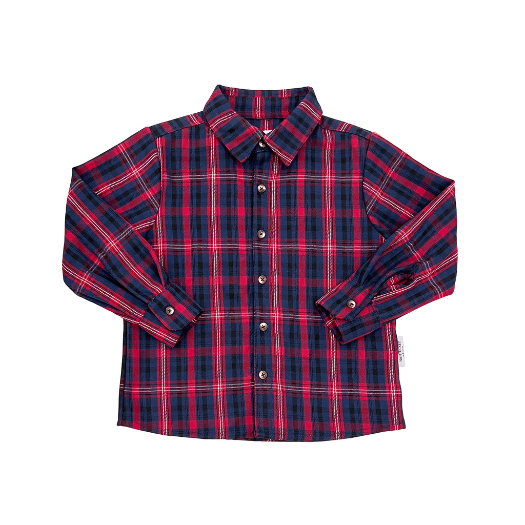 Regal Plaid Boys Button Down Shirt