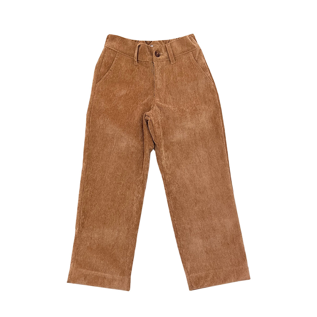 Corduroy Hinckley Trousers-Chestnut