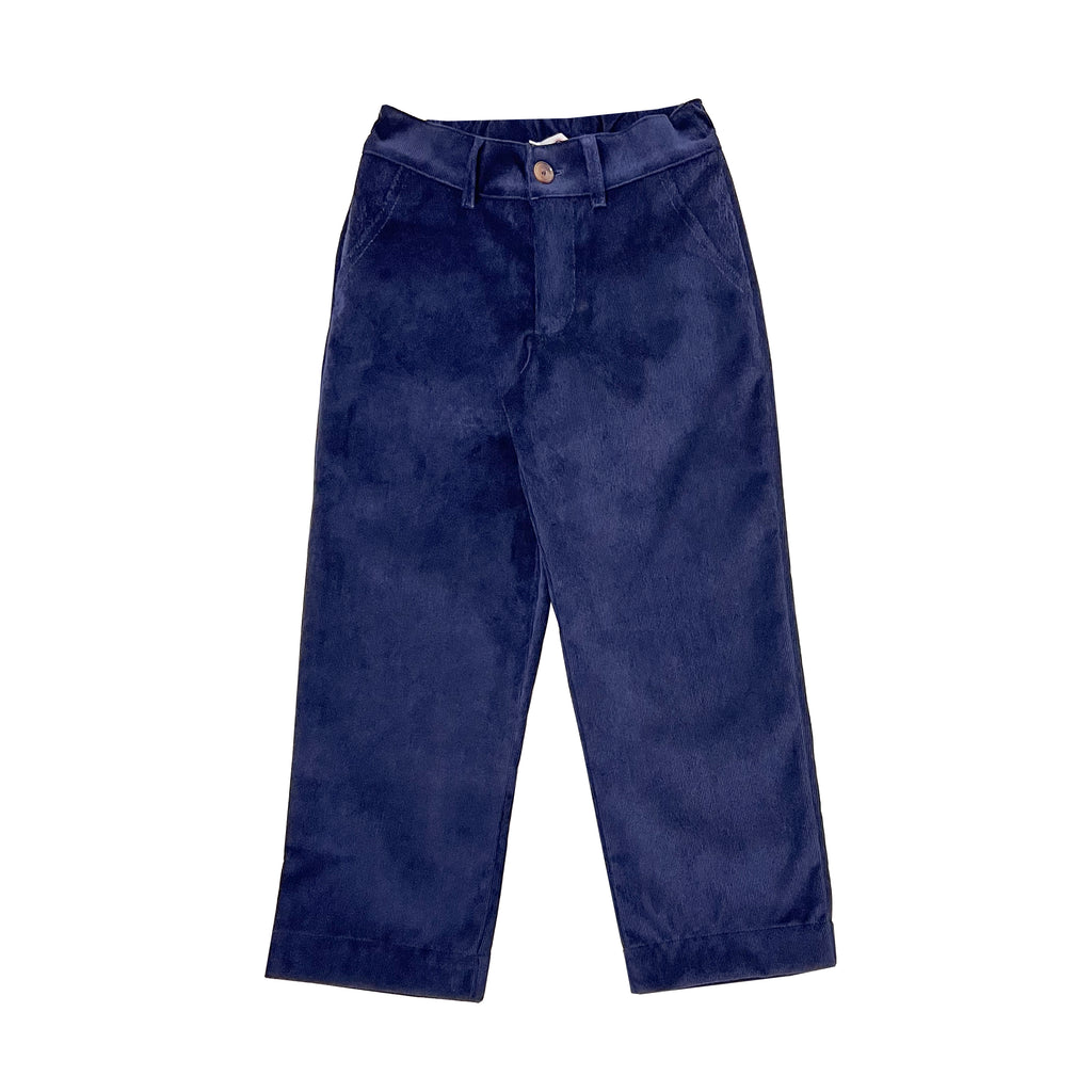 Corduroy Hinckley Trousers-Mariner Blue