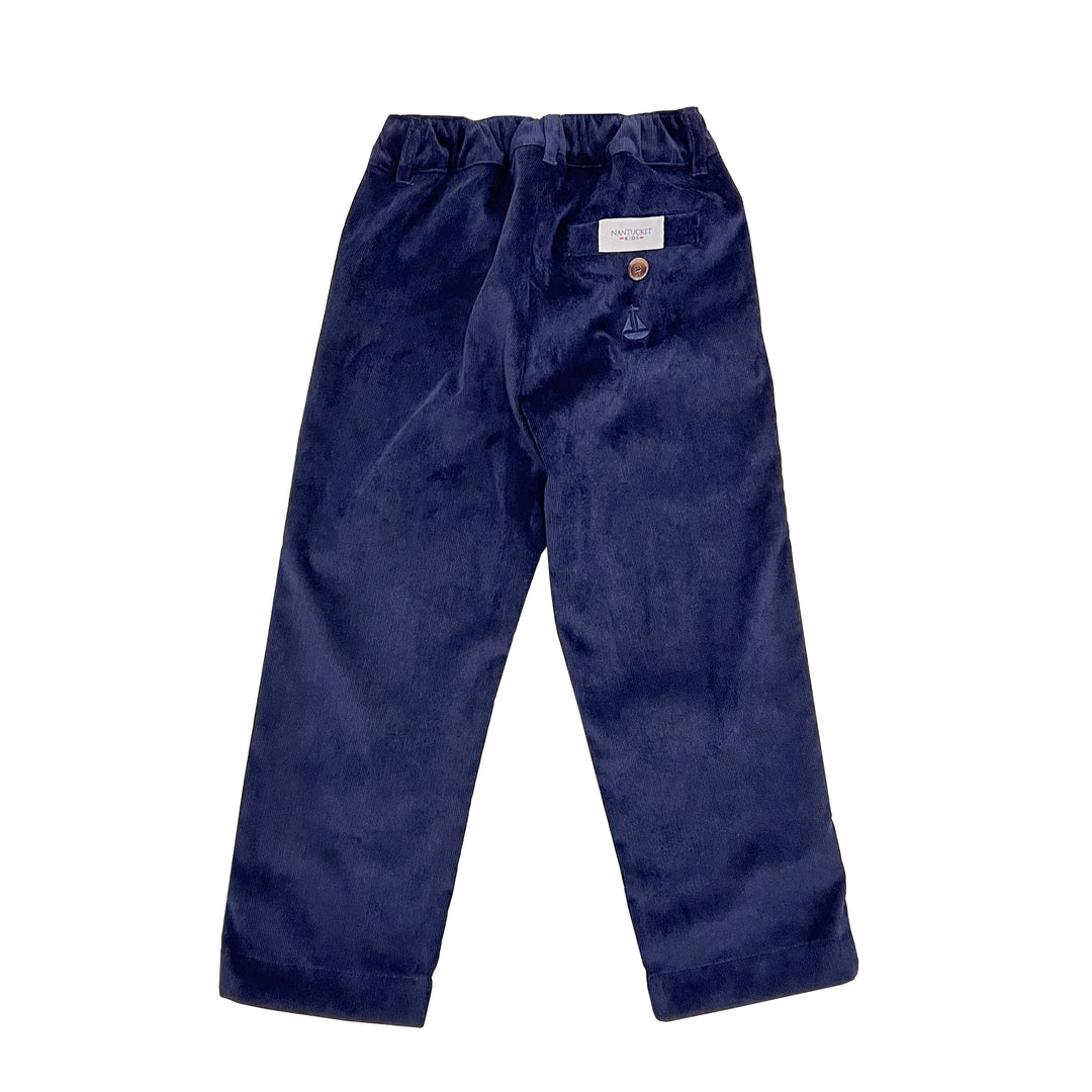 Corduroy Hinckley Trousers-Nautical Navy