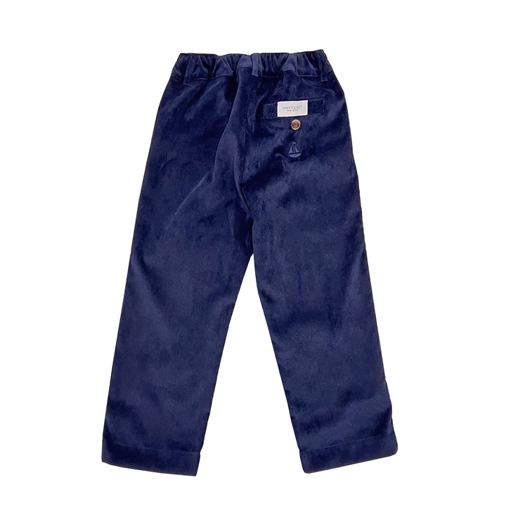 Corduroy Hinckley Trousers-Nautical Navy