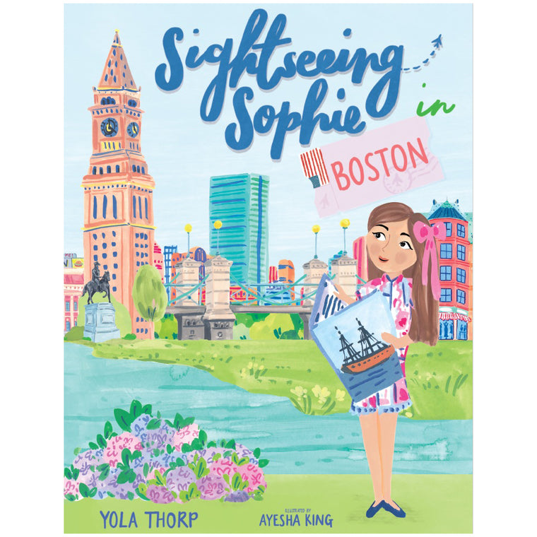 Sightseeing Sophie in Boston-Hardcover Book