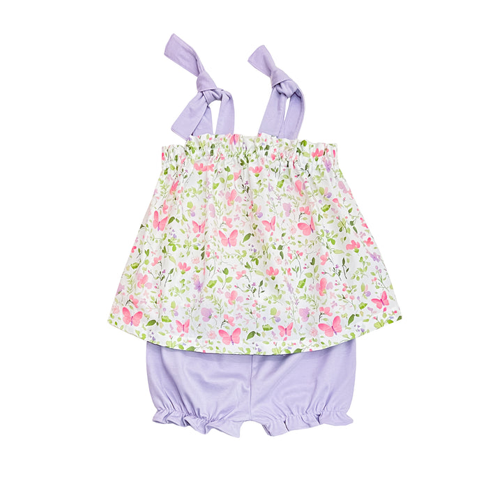Butterfly Garden Top & Bloomer Set