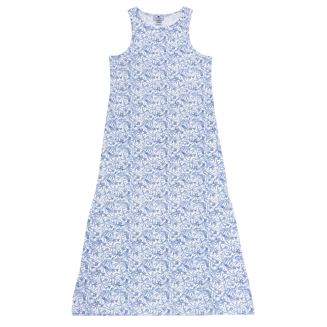 Octopus Toile Women's Maxi Dress