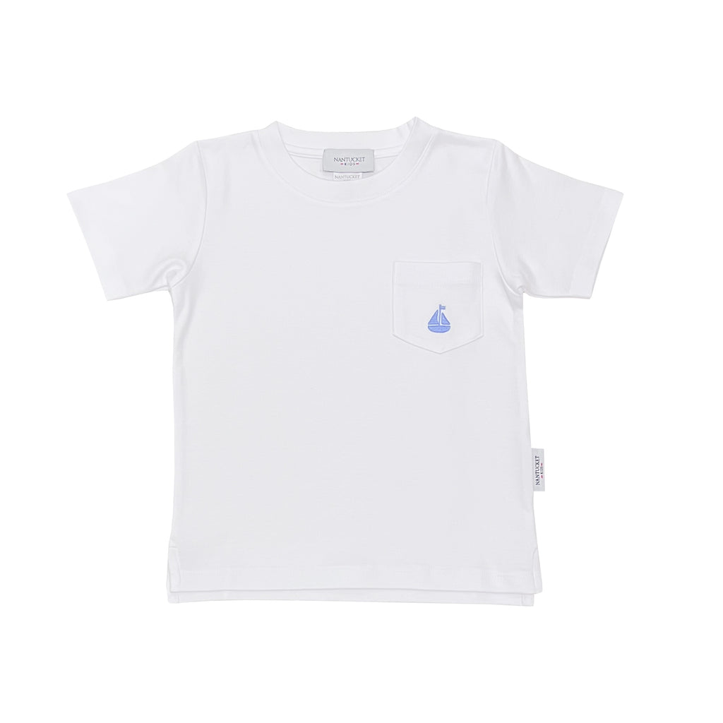 Tisbury Tee-Classic White – Nantucket Kids