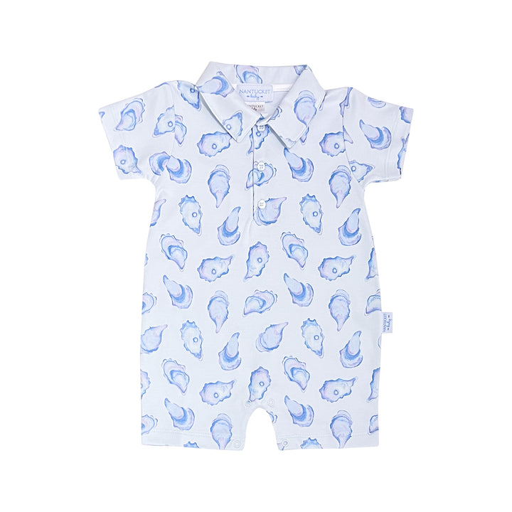 The World is Your Oyster Portside Polo Romper