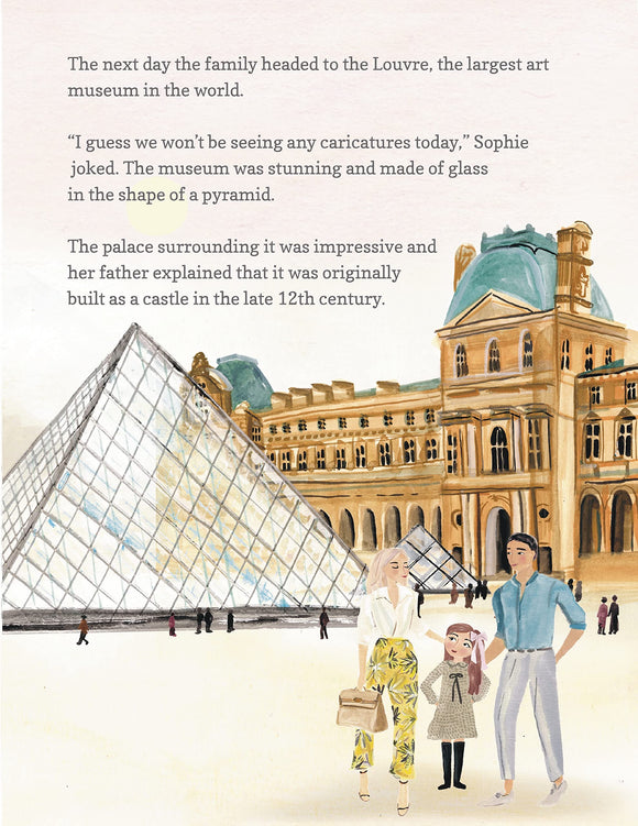 Sightseeing Sophie in Paris-Hardcover Book-Signed Edition