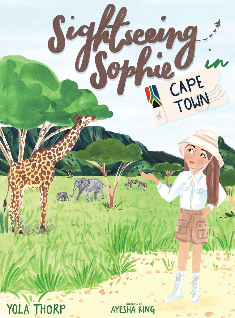 Sightseeing Sophie in Cape Town-Hardcover Book-Signed Edition