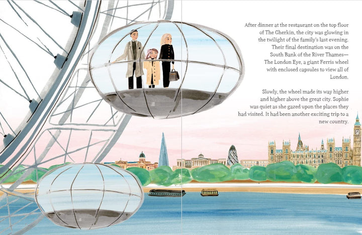 Sightseeing Sophie in London-Hardcover Book-Signed Edition