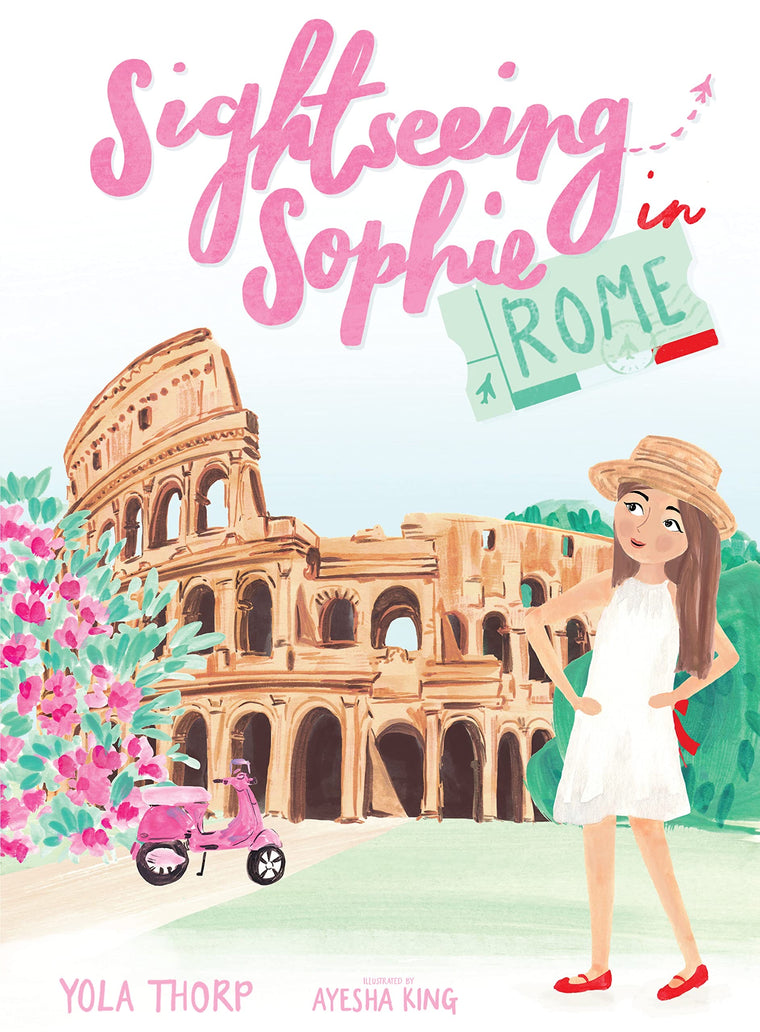 Sightseeing Sophie in Rome-Hardcover Book-Signed Edition