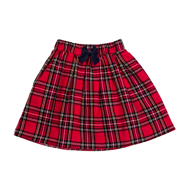 Elodie Skirt-Royal Stewart Tartan