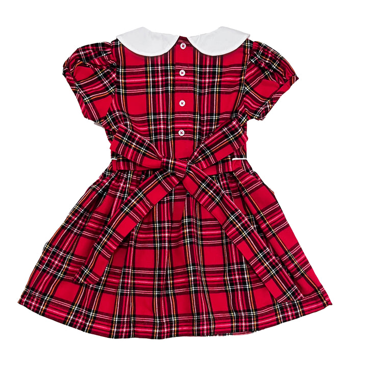 Rosalie Dress-Royal Stewart Tartan