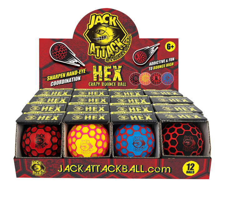 Jack Attack Hex Crazy Bounce Ball