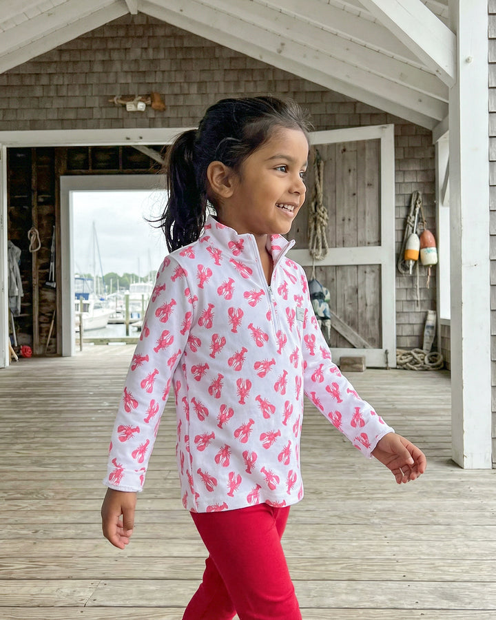 New England Lobster Quarter Zip