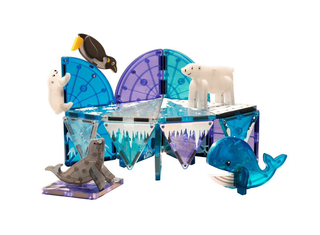 MAGNA-TILES Arctic Animals 25 Piece Set
