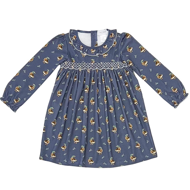 Madaket Mallards Smocked Dress