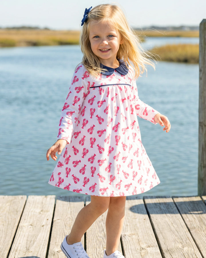 New England Lobster Pima Play Dress