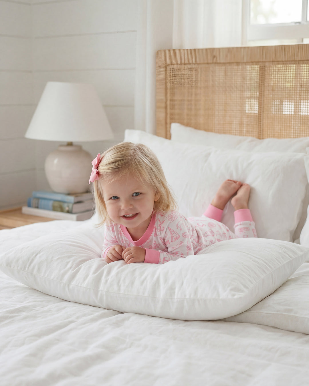 Nantucket Collection Pima Jammies-Bubblegum