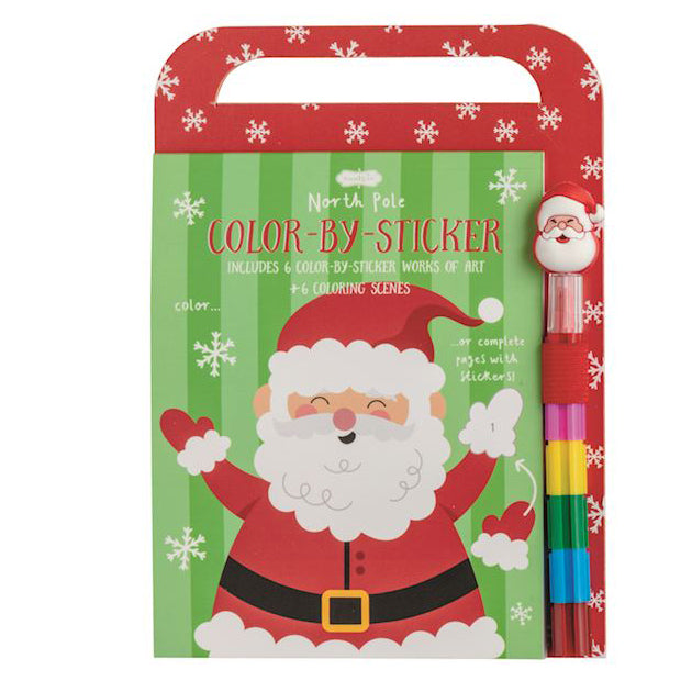 Christmas Color-By-Sticker Sets