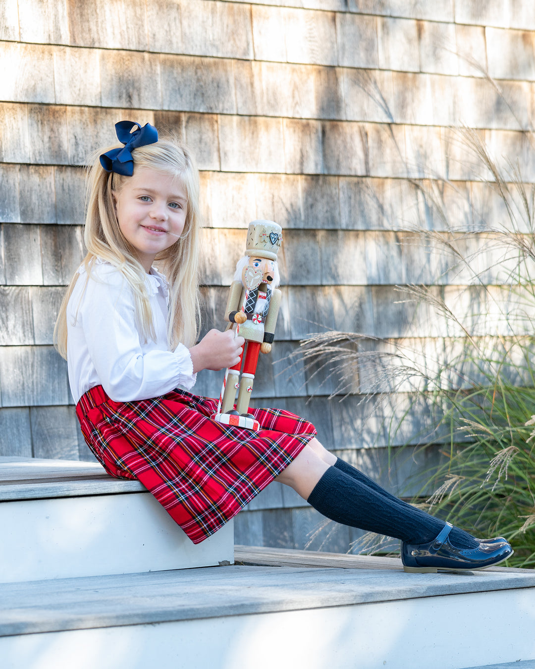 Elodie Skirt-Royal Stewart Tartan