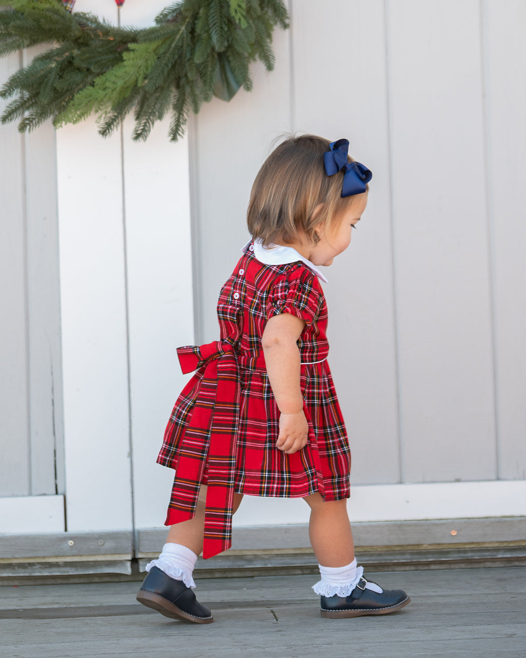 Rosalie Dress-Royal Stewart Tartan