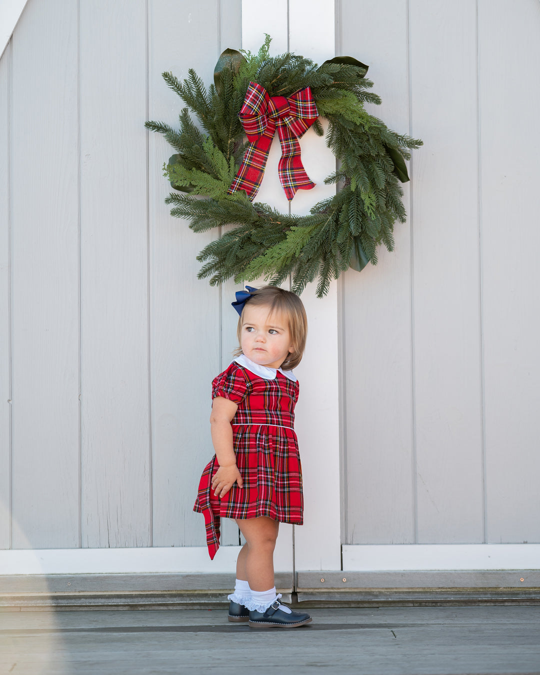 Rosalie Dress-Royal Stewart Tartan