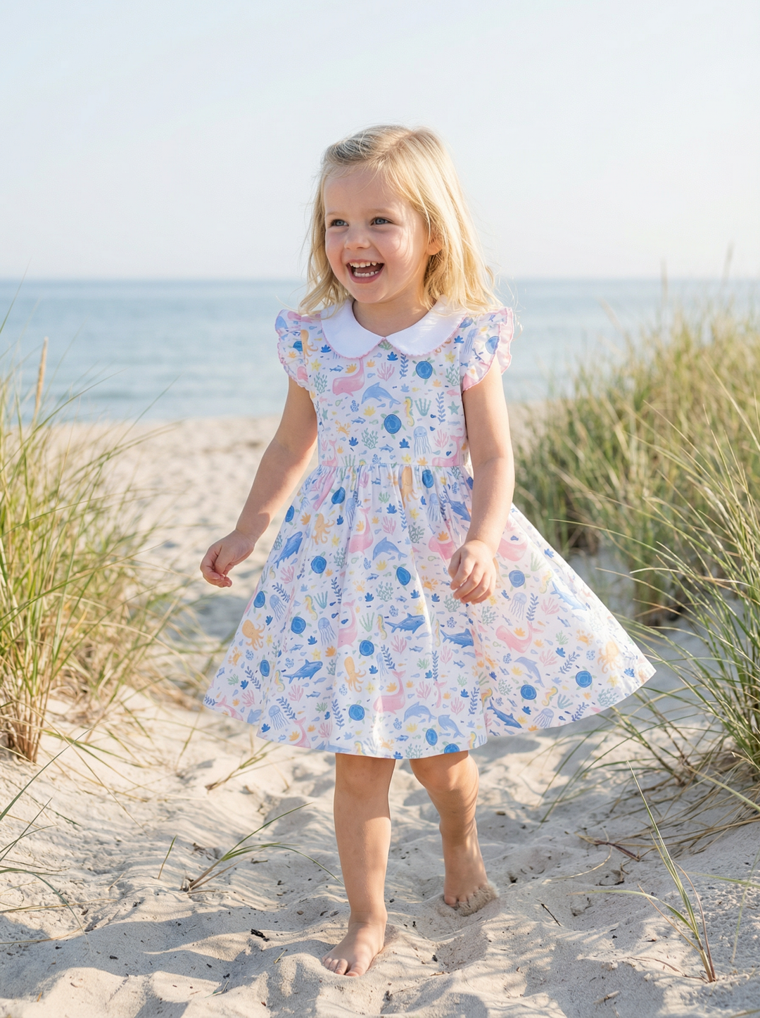Nellie Dress-Under The Sea