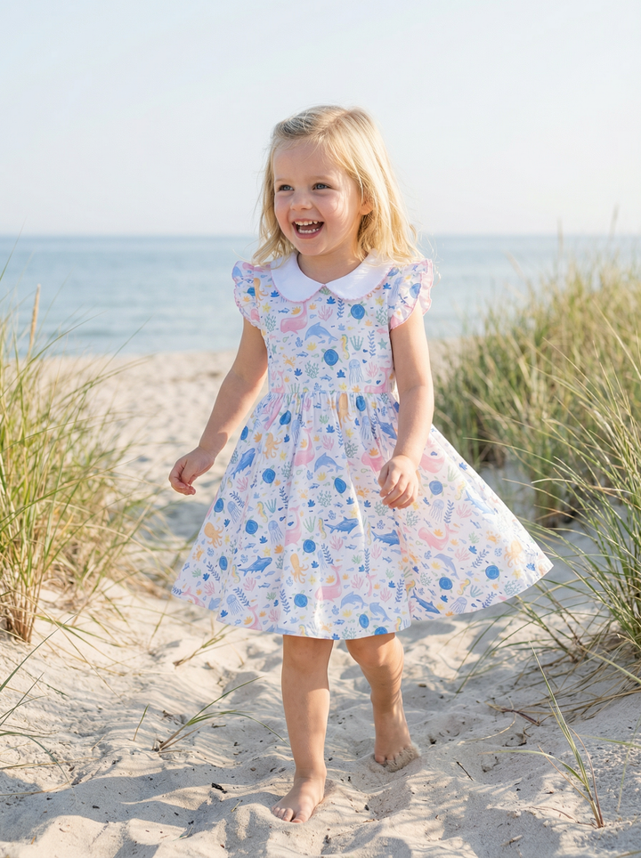 Nellie Dress-Under The Sea