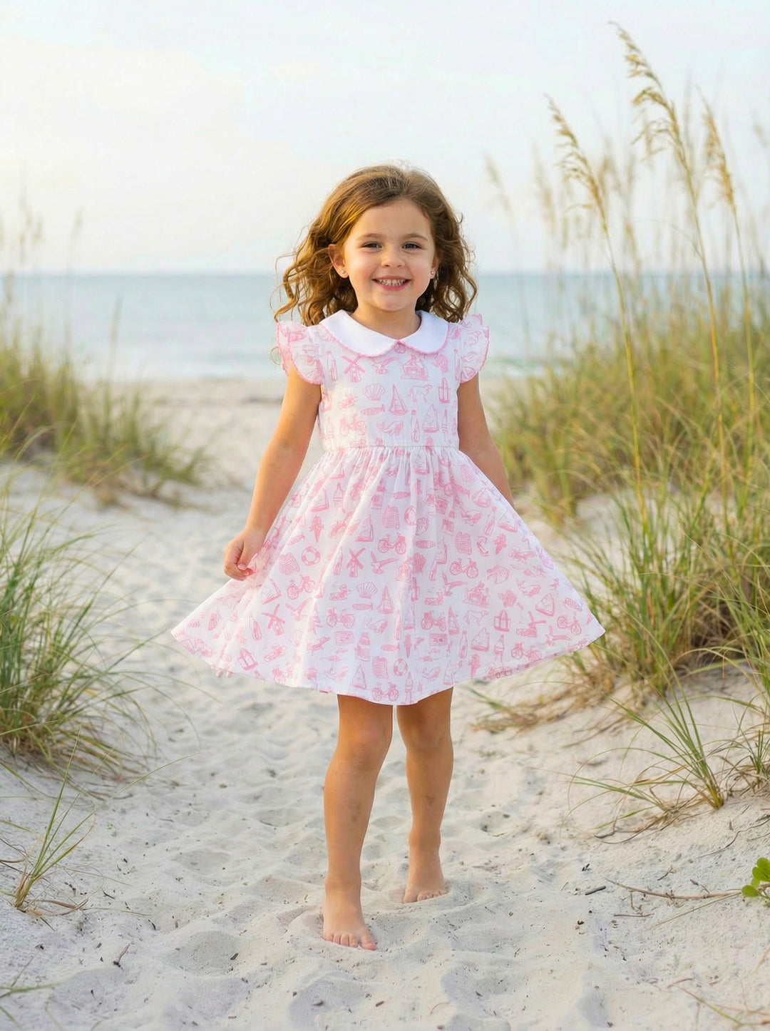 nellie pink dress american girl Nellie Dress-Nantucket Collection 6