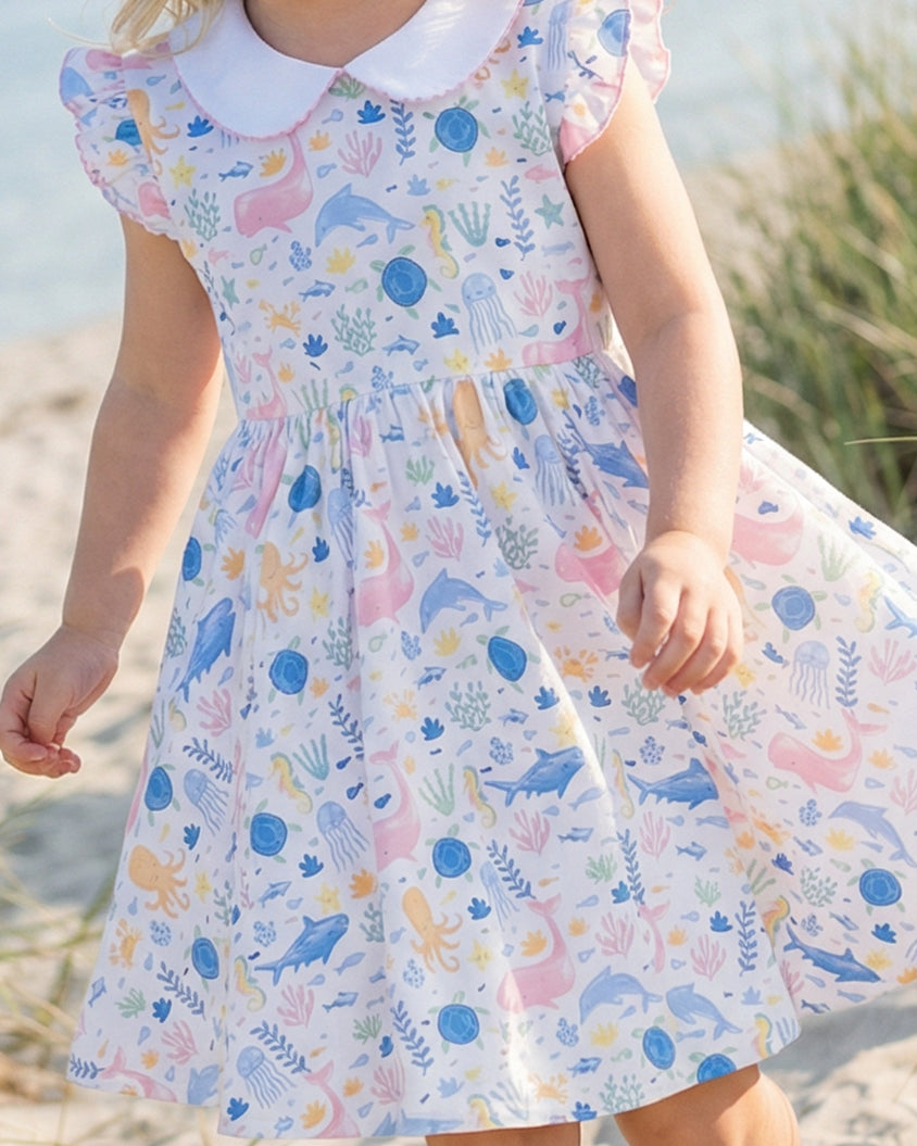 Nellie Dress-Under The Sea