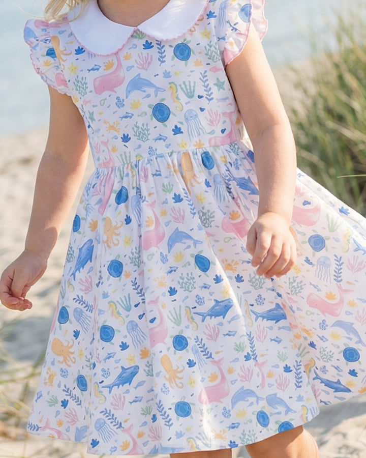 Nellie Dress-Under The Sea