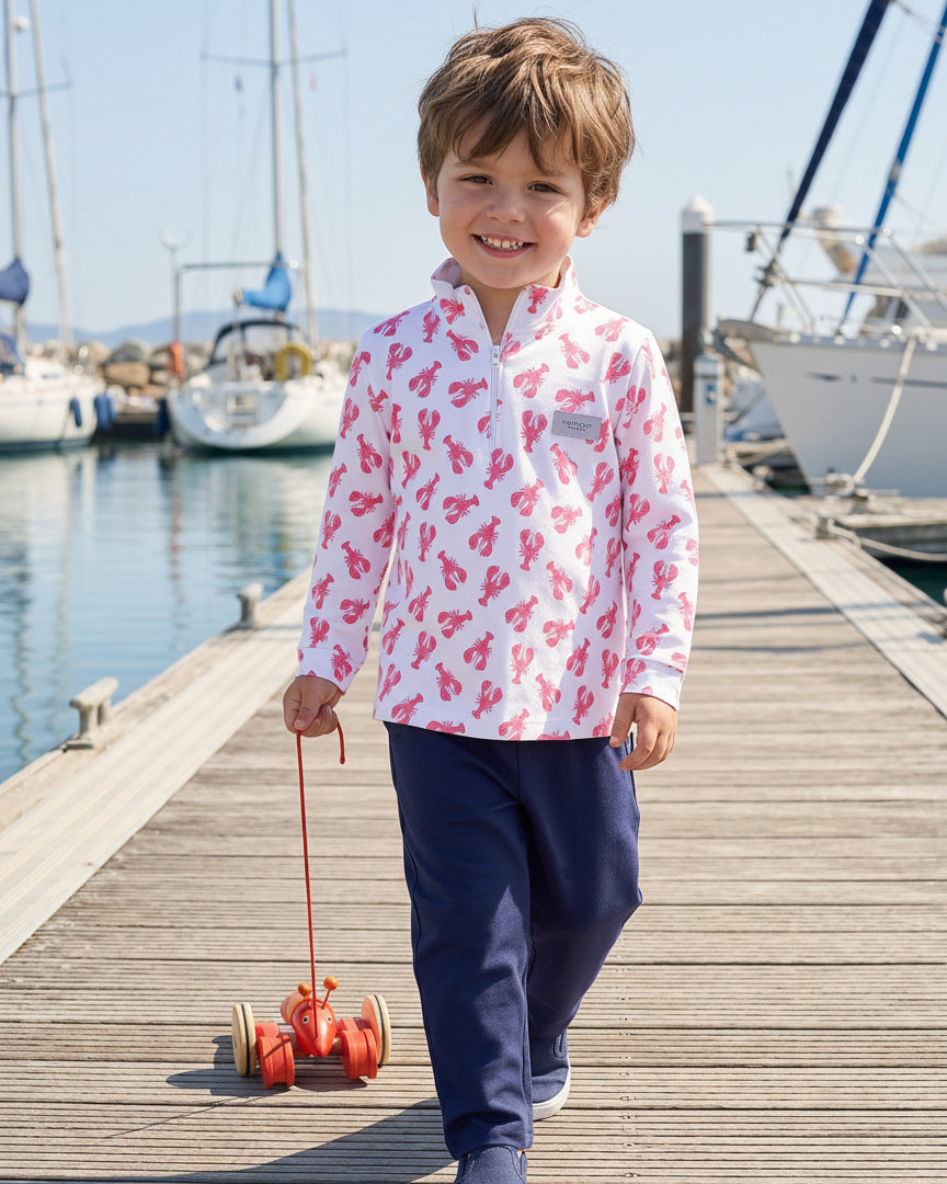 New England Lobster Quarter Zip