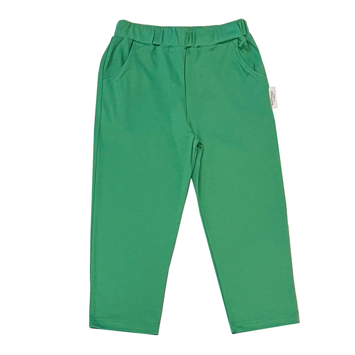 Essentials Pima Pull On Pants-Emerald