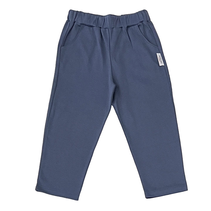 Essentials Pima Pull On Pants-Naval Blue