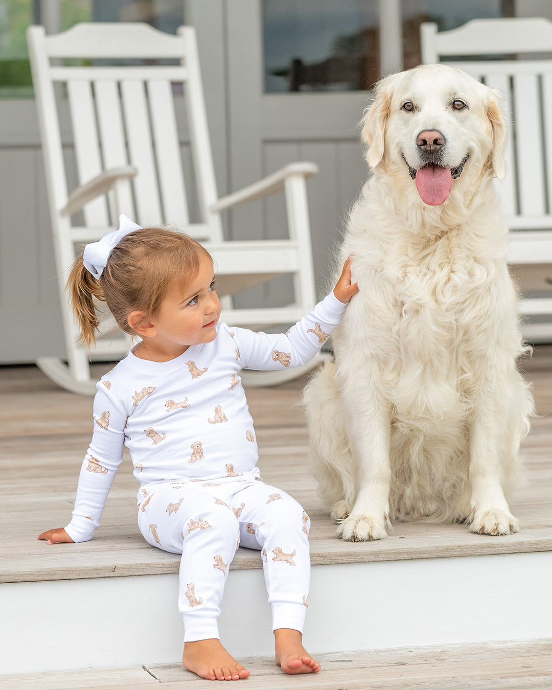 Playful Pups Pima Jammies 2-Piece Set