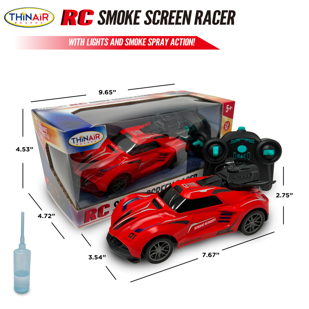 RC Smoke Screen Racer -Red
